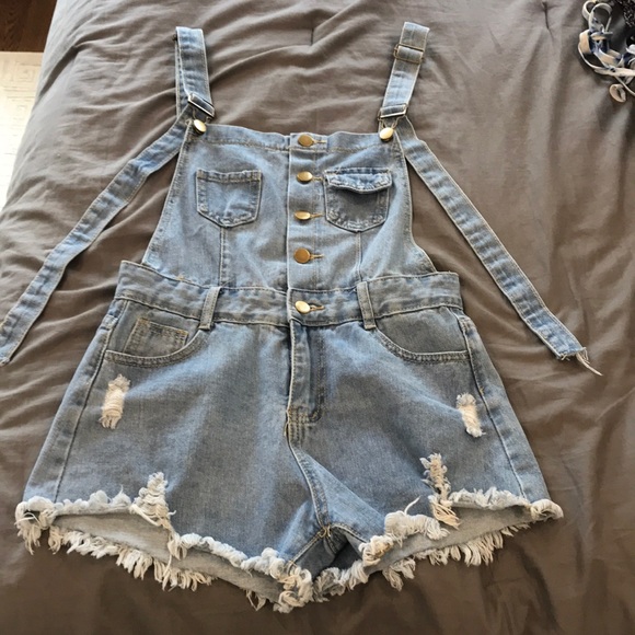 Pants - short overalls